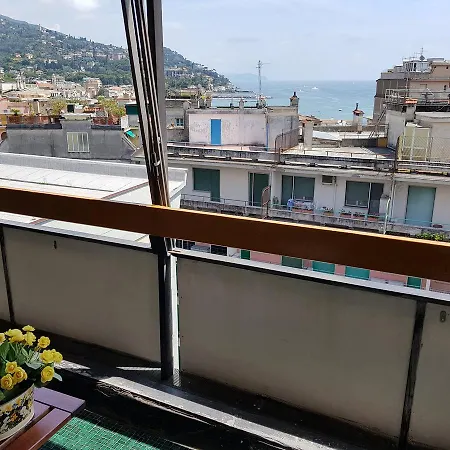 Апартаменты Seaview Rapallo's Heart Skyline