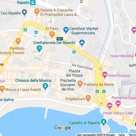 Seaview Rapallo's Heart Skyline Апартаменты *