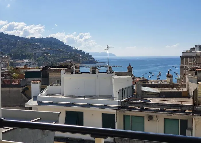 Seaview Rapallo's Heart Skyline Apartment *