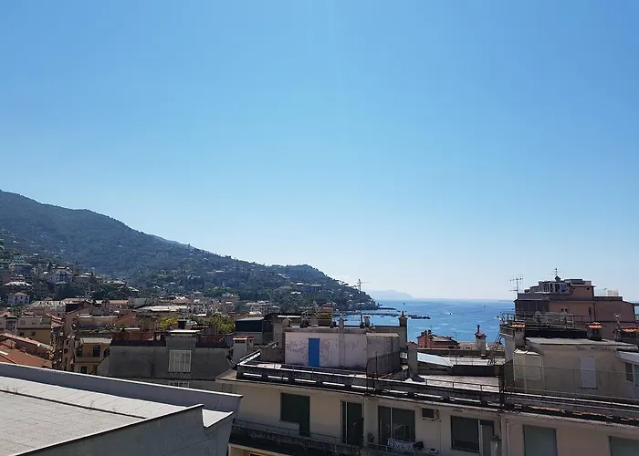 Apartment Seaview Rapallo's Heart Skyline