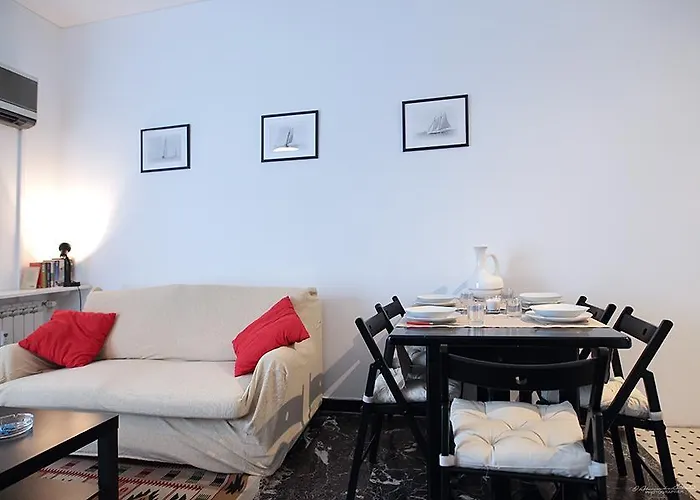 Seaview Rapallo's Heart Skyline Lägenhet