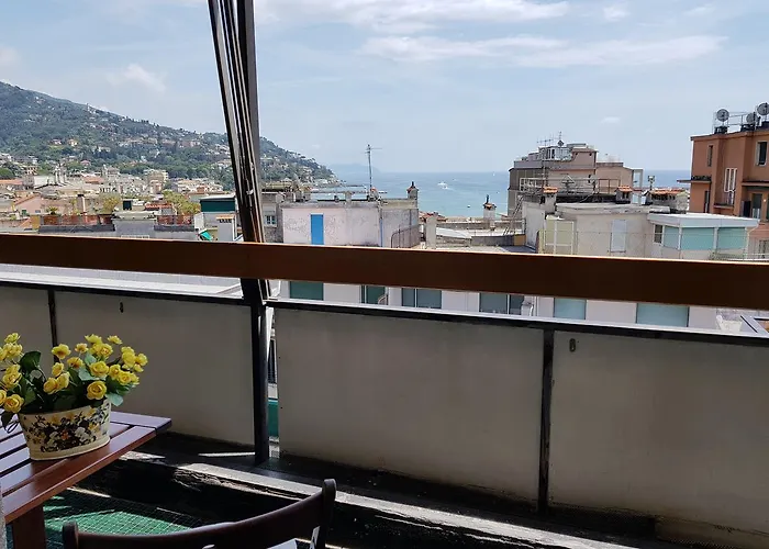 Lägenhet Seaview Rapallo's Heart Skyline